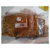 3. 3 vintage beaded purses- gold, silver and