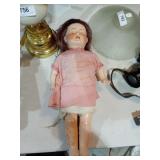 18. 1930-40s composite horseman doll