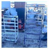 2 Metal Commercial Racks