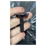 Bag of Fanged head  bolts, Nuts