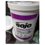 Two Gojo hand soap
