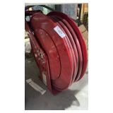 Large Red Air Hose and Reel