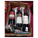 3 Wine Bottles Full - (2) Los Cardos &14 Hands