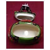 Holiday treats purse cookie jar