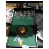 Small Table Top Craps & Roulette Casino Felt