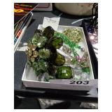 Small Box Green Jewelry