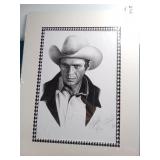 Matted Copy of Art - 200/1500 Cowboy Actor