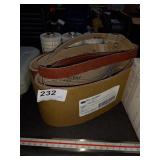 3M 384F Cubitron Cloth Belts 3/4" x 20 1/2"