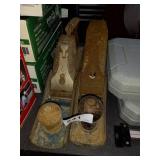 2 Wood Planes 1 Bailey/ Stanley Blade