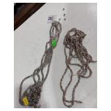 2 Sets Silver Beads 5 Strands Each