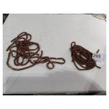 2 Sets Copper Colored Beads 5 Strands Each