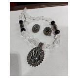 2 Sets Necklace and Earring Sets