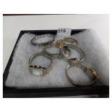 5 Watches and Italian Charm Bracelet