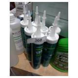 Tousle plastic adhesive sealant