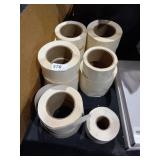 15 Rolls of 2" Clear Dots