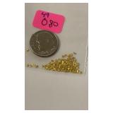 0.80 Grams Natural Alaskian Gold Nuggets/Fines
