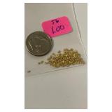 1.00 Grams Natural Alaskian Gold Nuggets/Fines