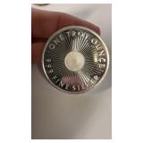 .999  1 oz Silver Strike Round,