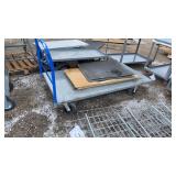 Large commercial Large wheel rolling Flat bed