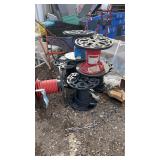 Pile of air hose on reels