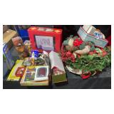 Wreaths, Ornaments, Signs, Puzzle, Straw Spoons,
