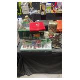 Pewter Ornaments, Angel Tree Topper, Bows & Ribbon