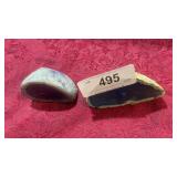 2 Geode Crystal Cut & Polished