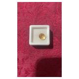 Rare Yellow Sapphire from Sri Lanka, 5.05 cts Oval