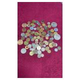 Bag of Foreign Coins