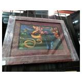 Thomas Kinkade framed and matted picture