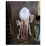 Jingle bell Santa with lanturn