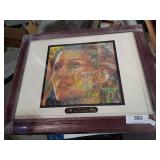 Bev Doolittle framed and Matted