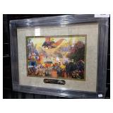 The Disney Series Thomas Kinkade "Dumbo" framed