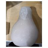 Large pear candle