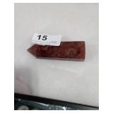 Crystal Rock Pointed Sphere 3 3/8" Tall