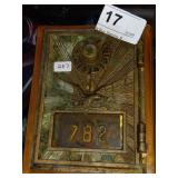 Wood Bank w/ Vintage PO Door Combination on