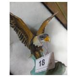 Ceramic Eagle 6 1/4" Tall