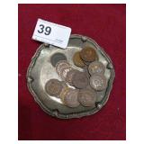 21 Indian Head One Cent Coins