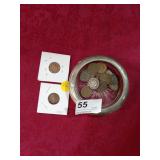 20 Indian Head One Cent Coins