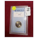 2012 Kennedy Half Dollar Graded