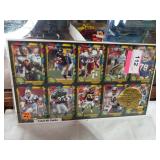 Hard to Find Uncut Sheets of Football Cards Pack