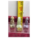 3, 1& 3/4 Assorted Crystal Phallus Crystals