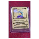Gold Toned Pokemon Card -Bubble