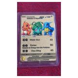 Gold Toned Pokemon Card- #140 Chamander Bulbasaur