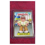 Gold Toned Stan Lee Card-  Stan Lee Garbage Pail