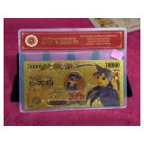 Gold Plated Banknote - 100000 Yen Detective Conan