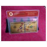Gold Plated Banknote - 1000000 Daisy Duck