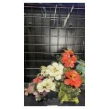 Decorative Glass Flower Arrangement