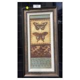Framed Butterfly Print