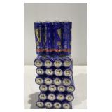 8 packs of 4 Alkaline Double A batteries